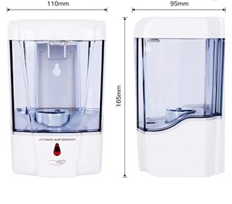 Jabonera automática para manos rellenable 700 ml