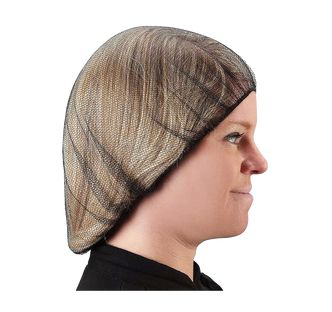 Malla para cabello negra con 144
