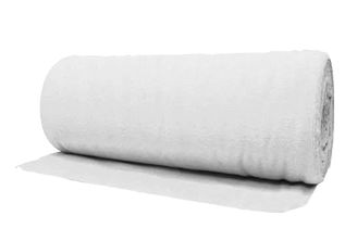 Franela en rollo blanca y gris 50mt